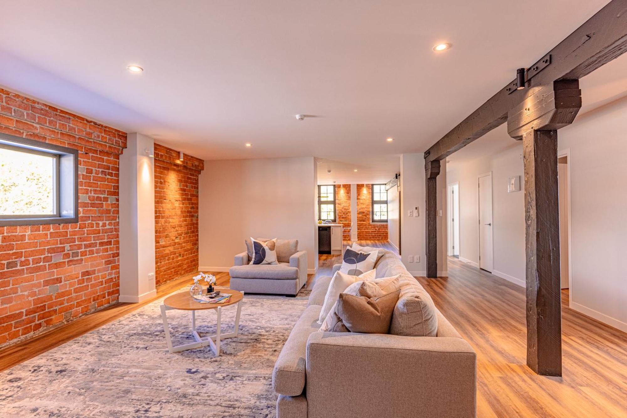 Johnston Apartments - Award-Winning Building, Your Unforgettable Stay Whanganui Buitenkant foto