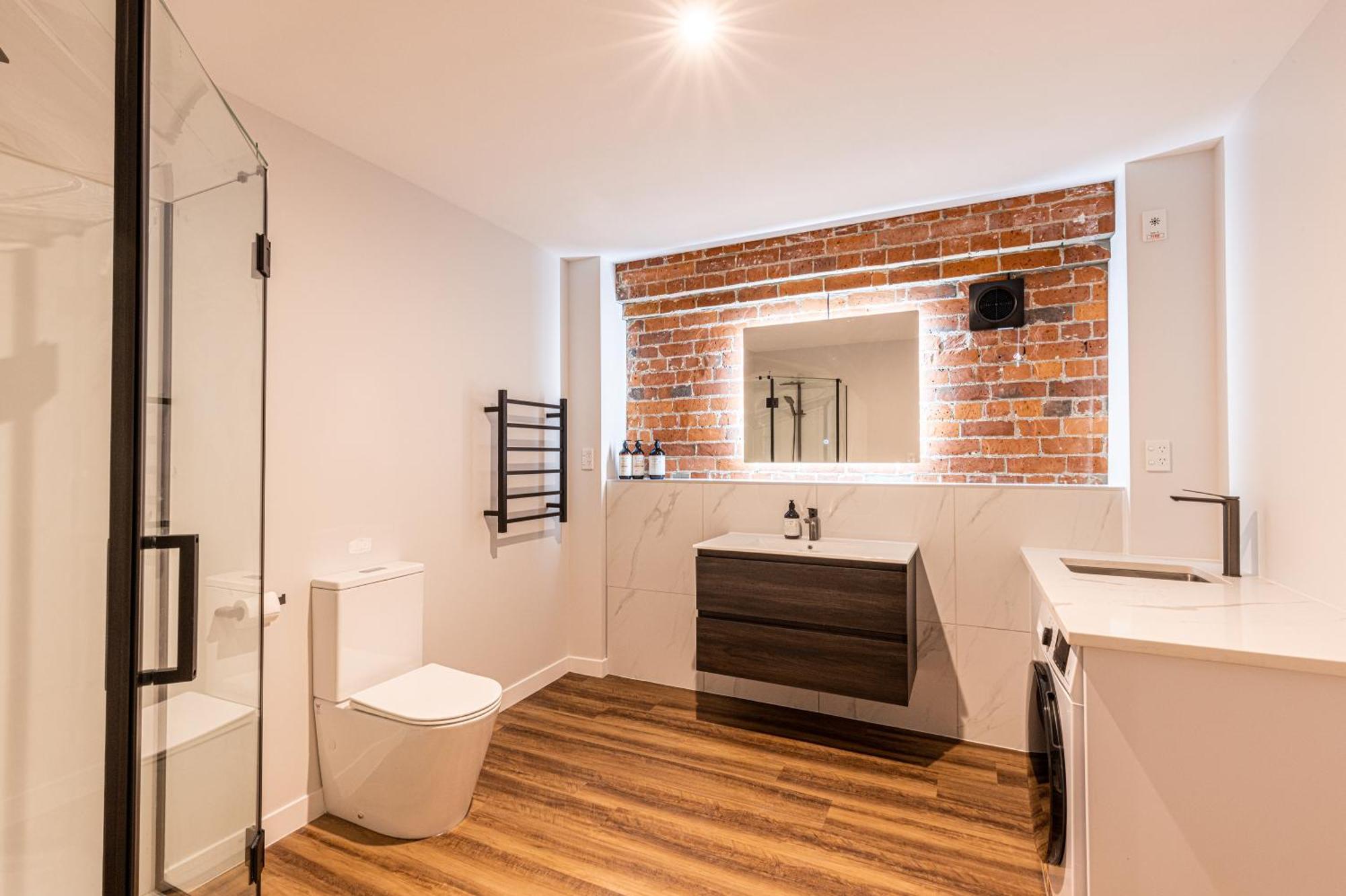 Johnston Apartments - Award-Winning Building, Your Unforgettable Stay Whanganui Buitenkant foto